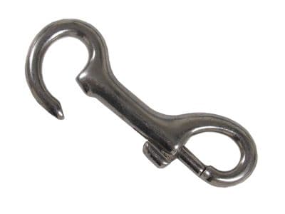 Open End Snap Hook Stainless Steel 88MM (Rigging Chain Wire Marine Hardware Bolt)