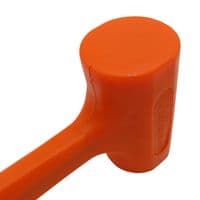 Orange Dead Blow Mallet 0.5lb - 8oz Hammer DIY Tool Recoil Hammer Camping Tent 0.2KG