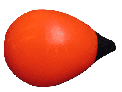 Orange Inflatable Buoy 29CM Castro - Heavy Duty Reinforced Float Indicator