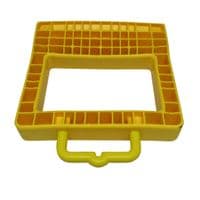 Yellow Rubber Pallet Truck Chock | SecureFix Direct