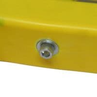 Yellow Rubber Pallet Truck Chock | SecureFix Direct