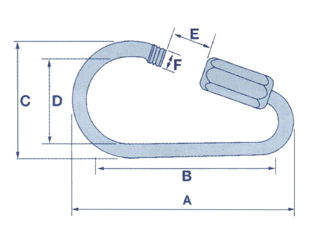 Stainless Pear Shaped Quick Link 3.5MM | SecureFix Direct