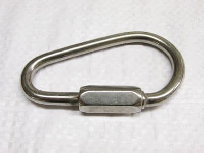 Pear Shaped Quick Link Stainless Steel 3.5MM (Chain Fastener)