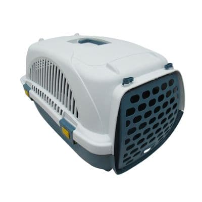 Pet Carrier Dog Cat Large (Travel Puppy Kitten Cage Crate Portable Basket Plastic Car)