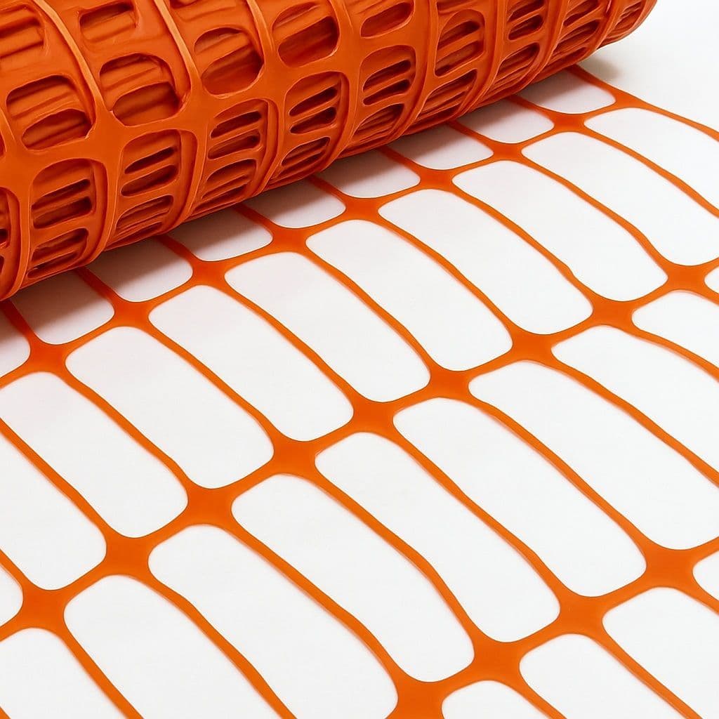 Plastic Safety Mesh Orange or Green | SecureFix Direct