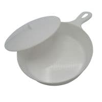 Set of 2 Plastic Microwave Saucepans | Securefix Direct