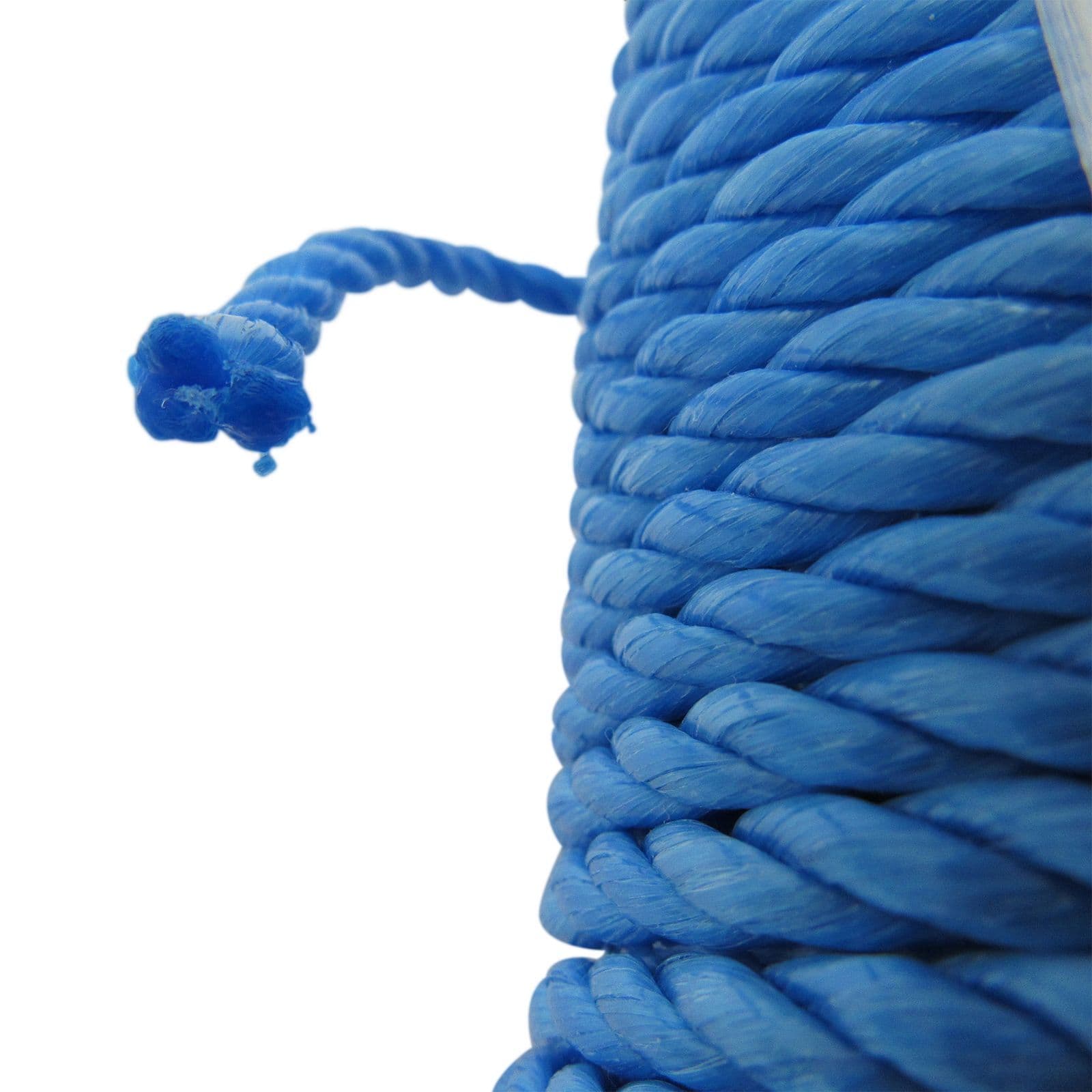 thumbnail image 2 of Blue 14mm Polypropylene Rope - 50m Coil, General Purpose, Floats, High Strength (2947kg Breaking Strain) 2 of 5