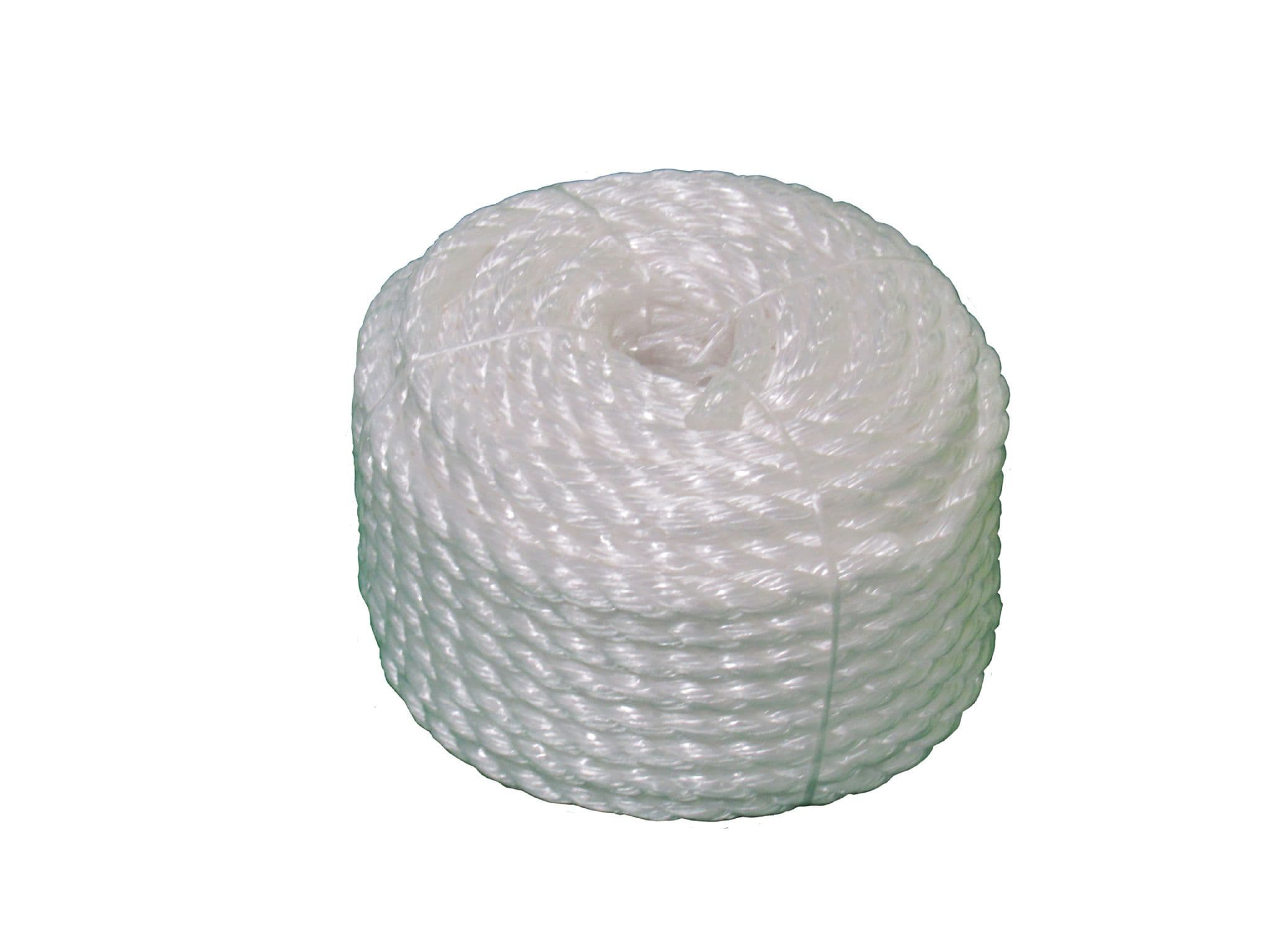 White Poly Rope 12MM x 35M White Polypropylene Rope| SecureFix Direct