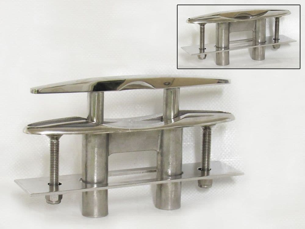 8" Stainless Steel Pop Up Boat Cleats SecureFix Direct