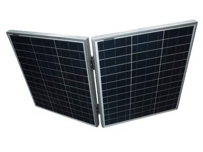 Portable Folding Solar Panel Kit 120W 12V (Polycrystalline Caravan Energy Motorhome Power)