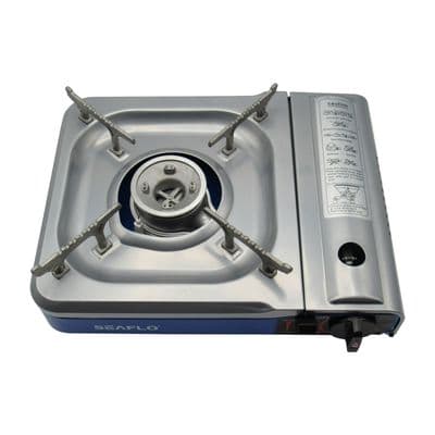 Portable Gas Cooker (Camping Butane Mini Stove Single Burner Blue)