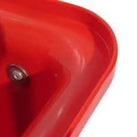 Portable Horse Manger 12L Red | Securefix Direct