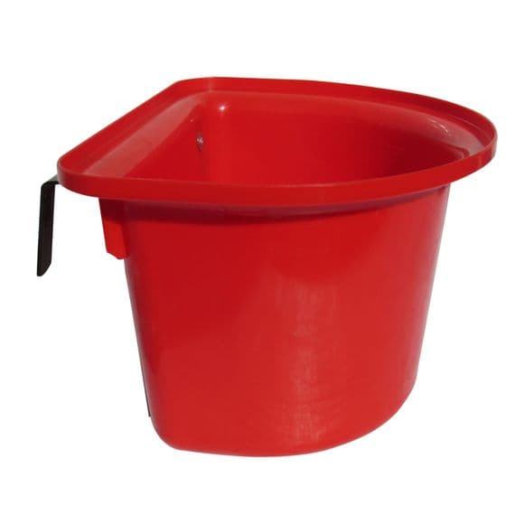 Portable Horse Manger 12L Red | Securefix Direct