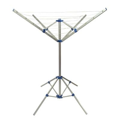 Portable Rotary Airer Washing Line 16M (Folding Free Standing Aluminium Dryer Camping)