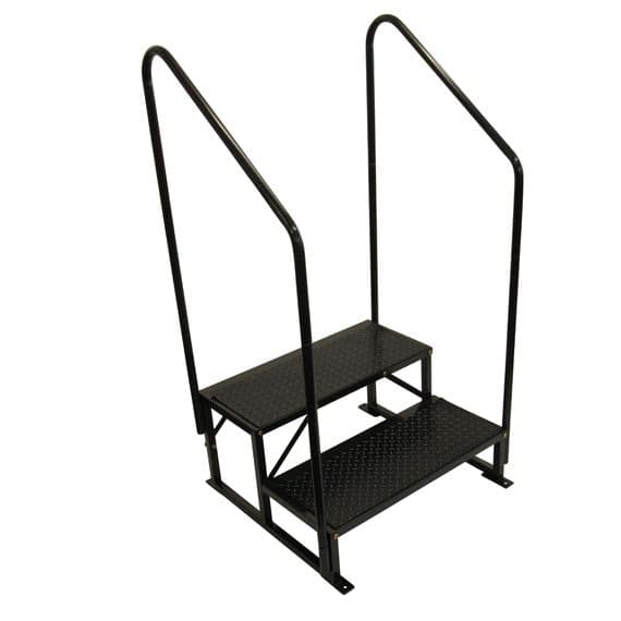 2 Tier Portable Staging Steps | SecureFix Direct