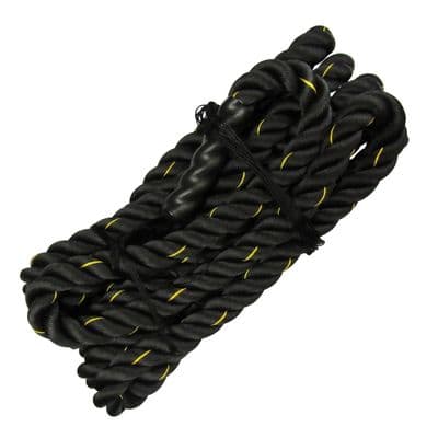 Power Training Battle Rope 9M 50MM (Gym Exercise Fitness Conditioning)