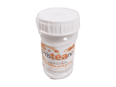 Pristeane Tannin  Stain Remover - Tea Coffee Juice Wine 150g Cup Melamine Stainless Steel