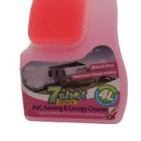 PVC Awning & Canopy Cleaner 7 Shot - RV Motorhome Caravan Algae Protects Flexible