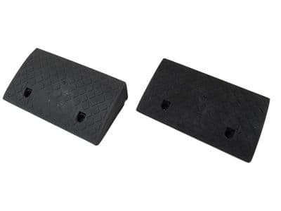 PVC Heavy Duty Kerb Ramps for Cars, Wheelchairs, Street Acess X2 (Curb Mobility Garage Motorbike)