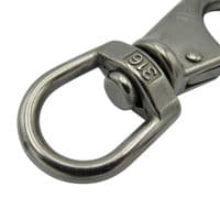 83MM Quick Release Snap Hook Swivel Eye | SecureFix Direct