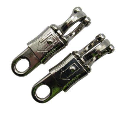 Quick Release Snap Panic Hook X2 (Horse Tether Lead Rope Equestrian Safety)