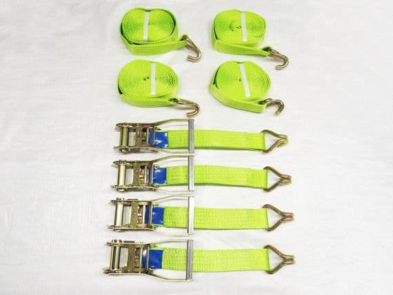 Ratchet Straps Lashing 50MM 5 Ton 6M x4 | SecureFix Direct