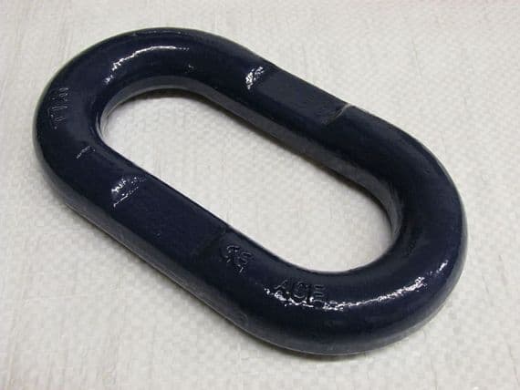 Recessed Link 20 Ton 34MM  (Fishing Trawling Blue Painted Net Master G Hook Seine)