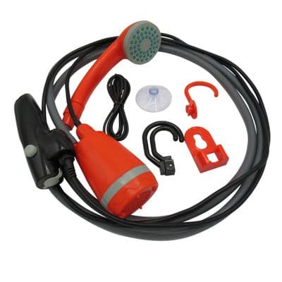 Rechargeable Portable Shower (USB Camping Kit Outdoor Compact Festival)
