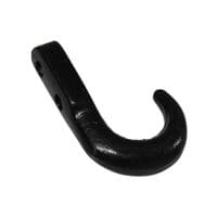 Black J Towing Hook x2 | SecureFix Direct