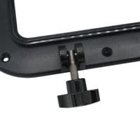 Black Marine Porthole Window (400MMx200MM) | SecureFix Direct