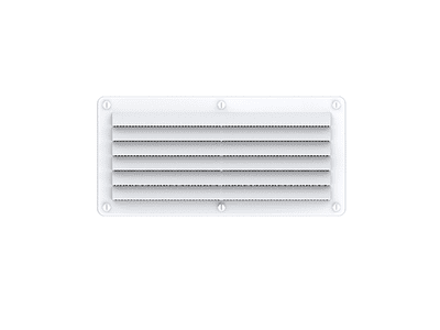 Rectangular Air Vent Dent Cover 125MM X 260MM - Grill Louvered RV Motorhome