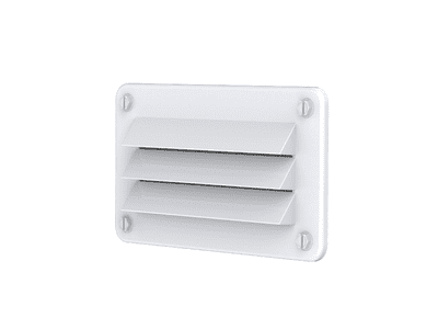 Rectangular Air Vent Dent Cover 80MM X 140MM - Grill Louvered RV Motorhome