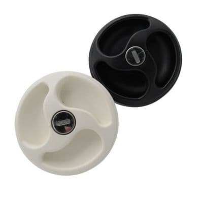 Replacement Water Inlet Filler Cap 78MM (Locking 2 Keys Motorhome Caravan Lockable Black White)