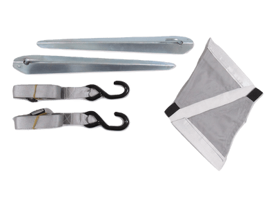 Roll Out Tie Down Wind Resistant Awning Kit -  Motorhome Caravan Camper