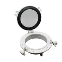 White Round Boat Porthole 265MM X 160MM | SecureFix Direct