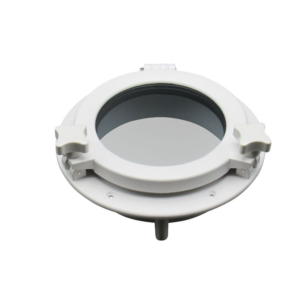 White Round Boat Porthole 265MM X 160MM | SecureFix Direct