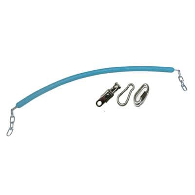 Rubber Coated Stable Stall Chain (Choice of Colour Snap Hook Horse Door Guard)