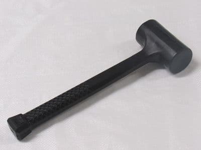 Rubber Mallet Hammer Dead Blow 0.5lb (Recoil Control Camping Motorhome Tent)