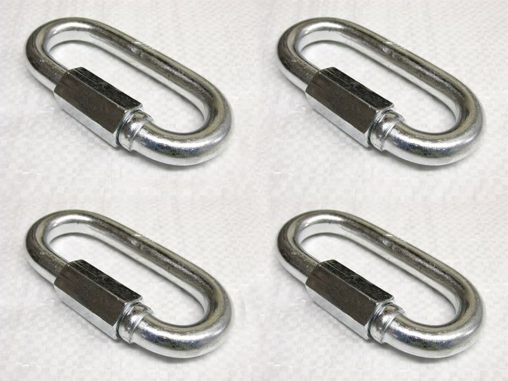 X4 3.5MM - 16MM Galvanised Quick Link | SecureFix Direct