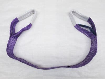 Simplex Web Sling 1 Ton 4 Metre 60MM Width (1T 4M Violet Strap Hoist Lifting 1000KG)