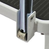 Blue White Folding Caravan Step | SecureFIx Direct