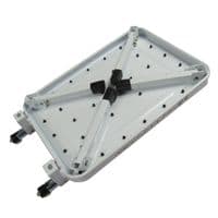 Blue White Folding Caravan Step | SecureFIx Direct