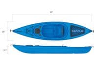 Single 3M Sit In Kayak One Person | SecureFix Direct