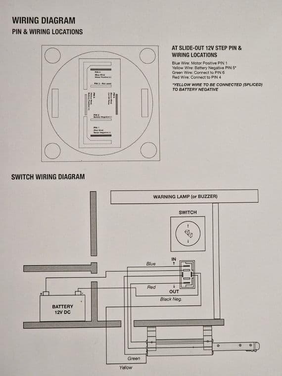 400MM Slide Out Electric Motorhome Step | Securefix Direct
