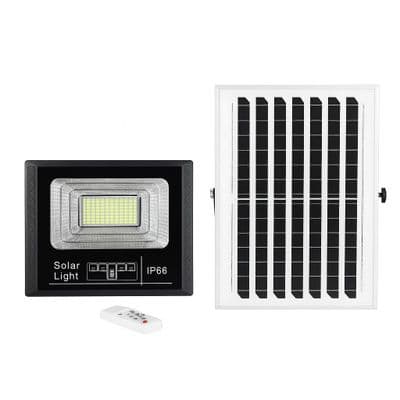 Solar Powered Flood Light LED 500W (Remote Control Wall Floodlight Garden Shed Yard)