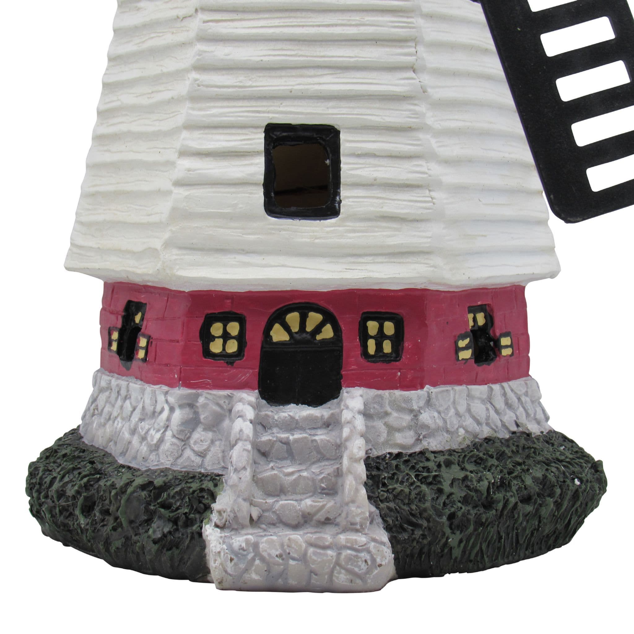 Rechargeable Solar Light Garden Windmll SecureFix Direct