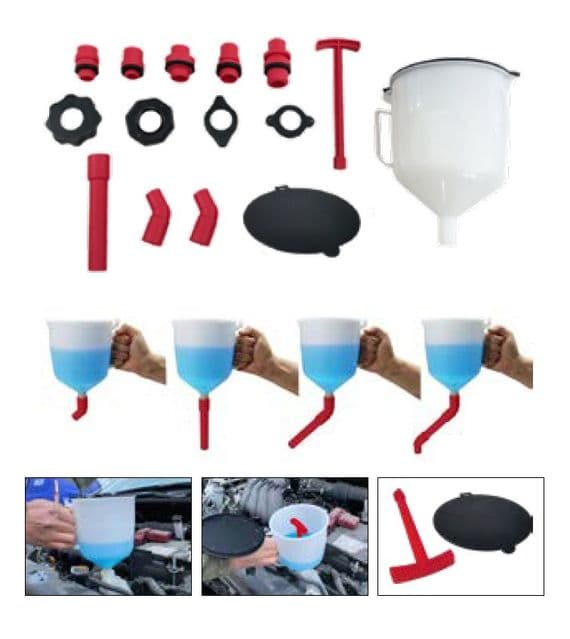 Spill Free Funnel Coolant Filler Flush | SecureFix Direct