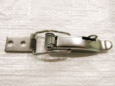 Stainless Steel Anti Rattle Fastener (115MM Tensor Latch Adjustable Clamp Hatch Lock Marine Boat)