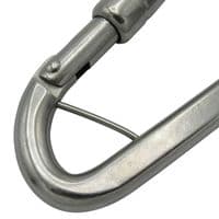 Carbine Hook Wire & Locking Sleeve 10MM | SecureFix Direct