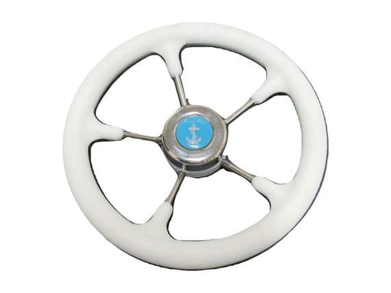 Stainless Steel Boat Steering Wheel 14
